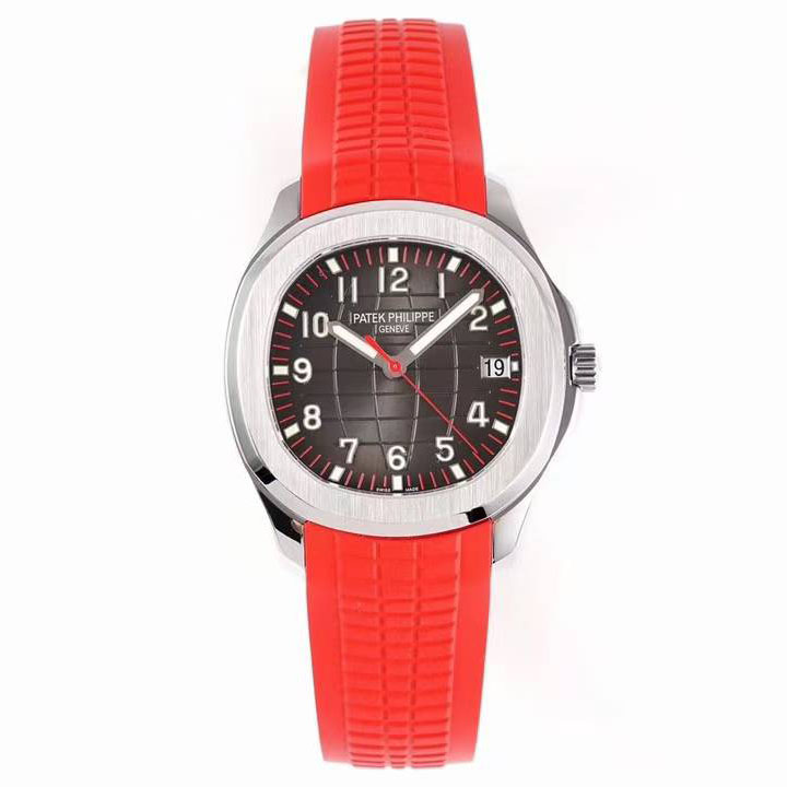 파텍필립 아쿠아넛 5167 레드 러버스트랩 워치 시계